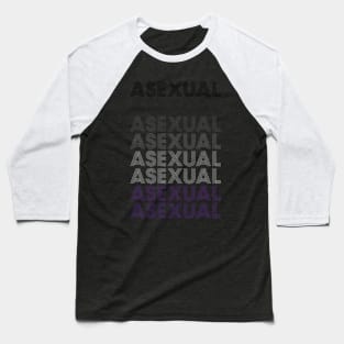 Retro Asexual Pride Baseball T-Shirt